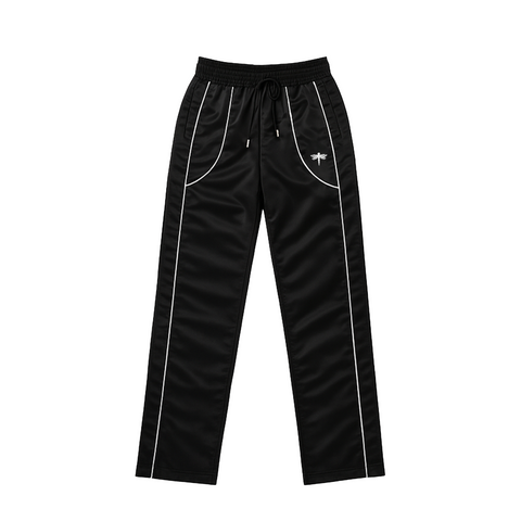 Oversized Nylon Track Pants