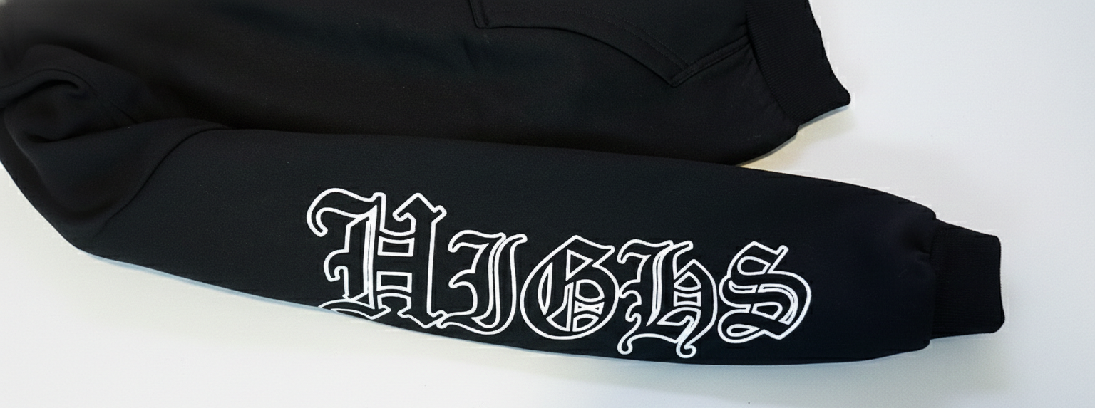 Old English Zip Hoodie