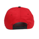 Old English Snapback (Red & Black)