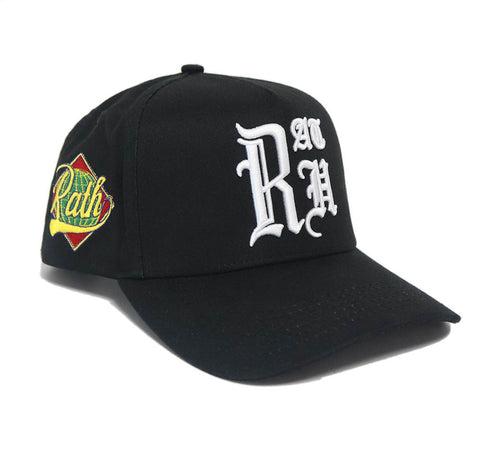 RATH Old English Snapback (Black)