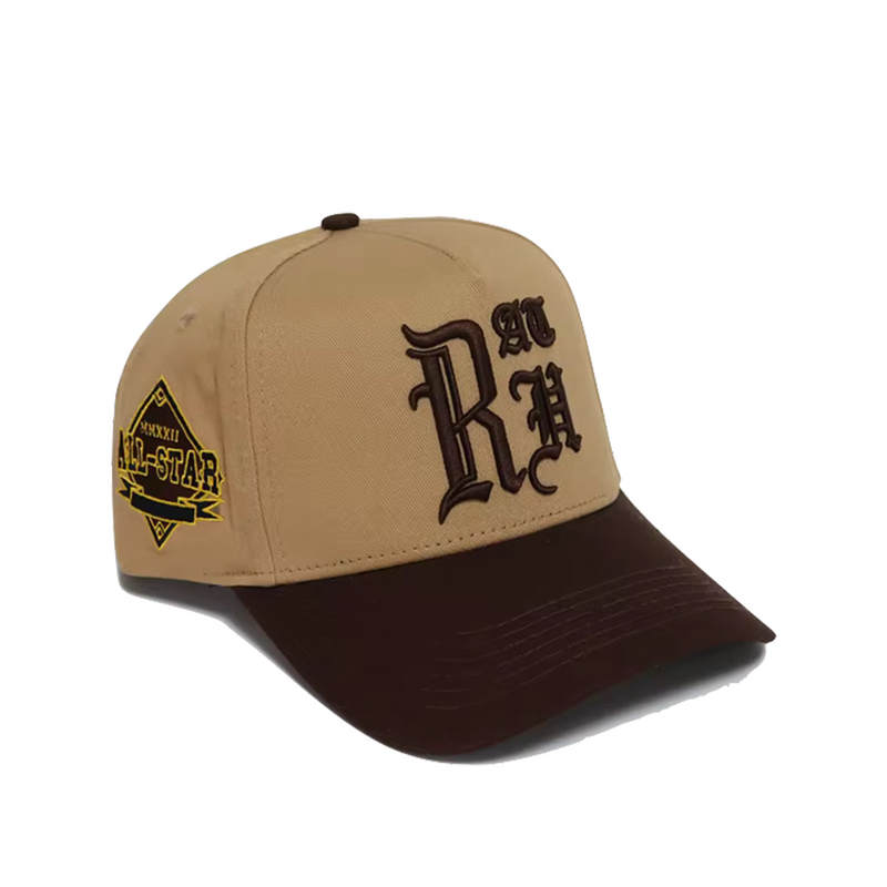 Old English Snapback (Brown)