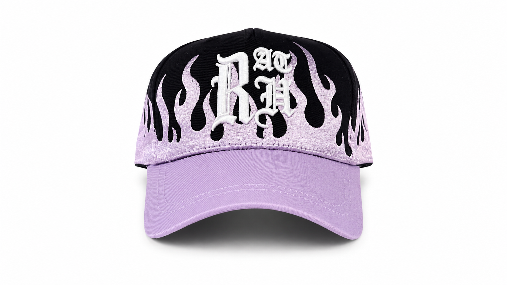 Old English Snapback (Violet Flame)