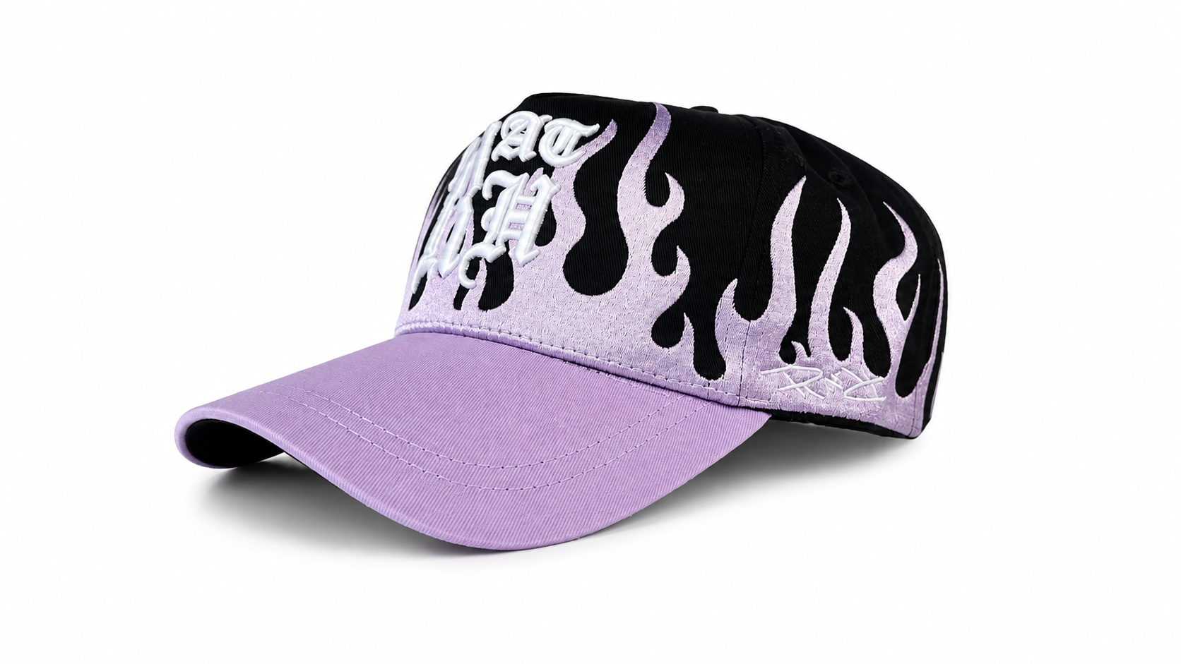 Old English Snapback (Violet Flame)