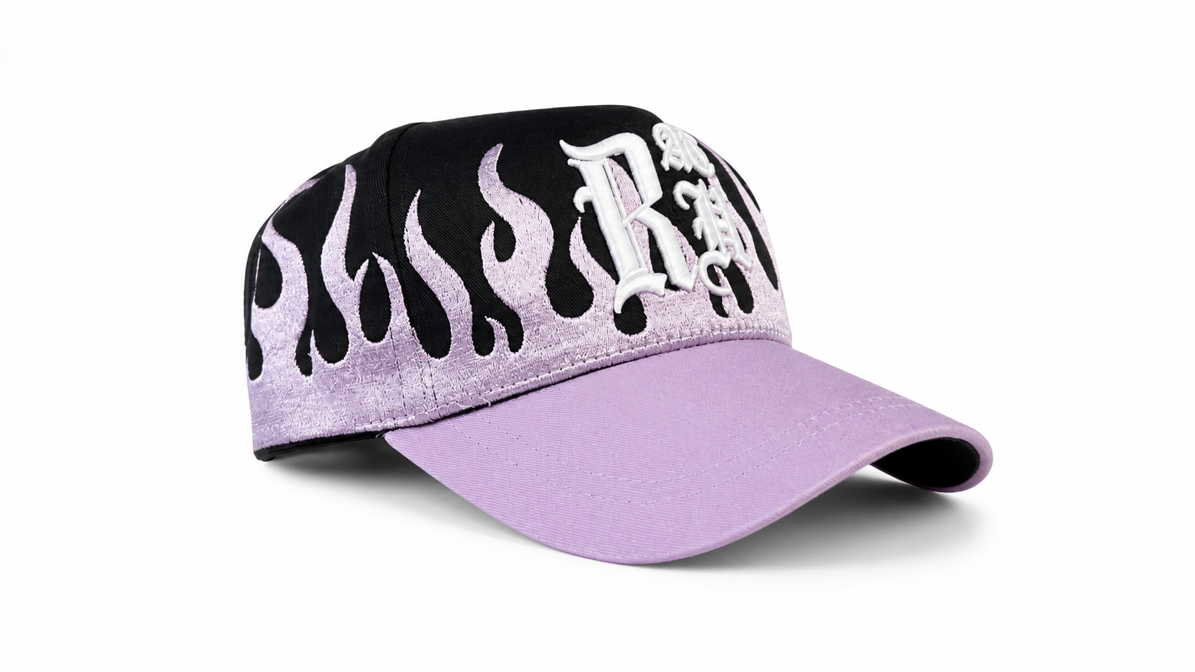 Old English Snapback (Violet Flame)