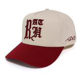Old English Snapback (Maroon)